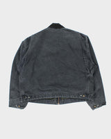 Vintage 00s Carhartt J97 Detroit Blanket Lined Faded Workwear Jacket -XXL