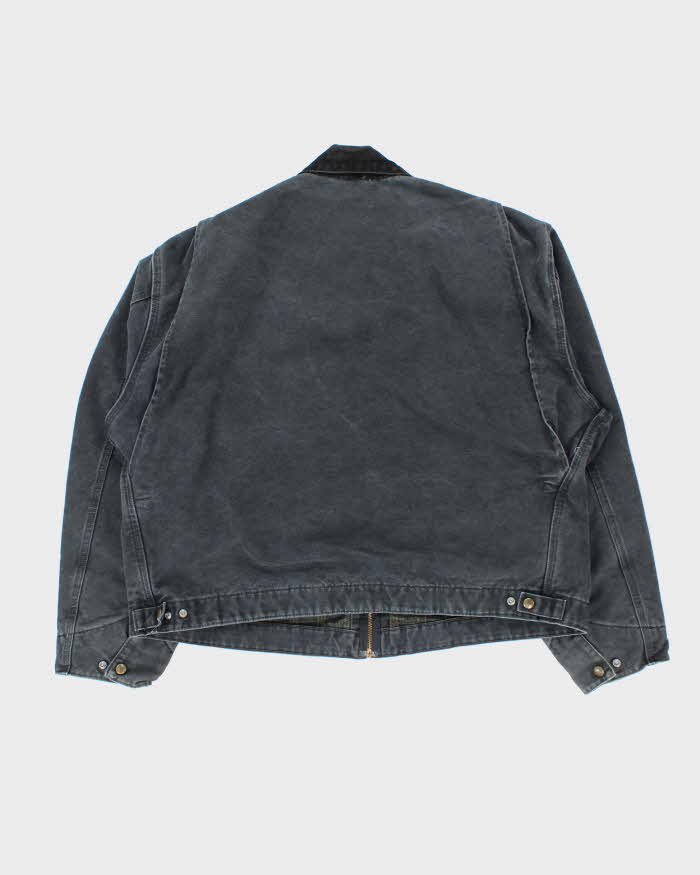 Vintage 00s Carhartt J97 Detroit Blanket Lined Faded Workwear Jacket -XXL