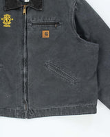 Vintage 00s Carhartt J97 Detroit Blanket Lined Faded Workwear Jacket -XXL