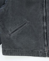 Vintage 00s Carhartt J97 Detroit Blanket Lined Faded Workwear Jacket -XXL
