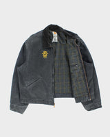 Vintage 00s Carhartt J97 Detroit Blanket Lined Faded Workwear Jacket -XXL