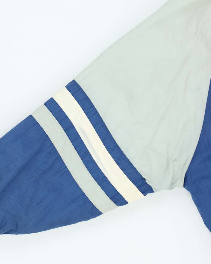 Vintage 1990s Logo 7 Dallas Cowboys Quilted Oversized Hooded Puffer Jacket - XL