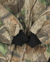 Vintage 00s Natural Habitat Realtree Camouflage Quilt Lined Oversized Hooded Jacket - L