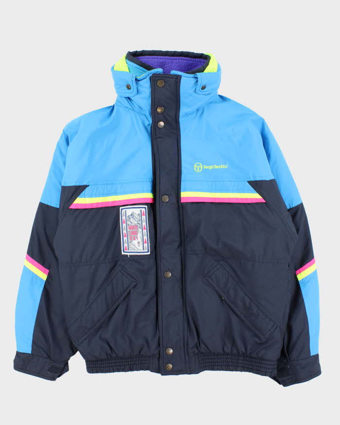 Vintage 1980s Sergio Tacchini White Label Ski Jacket - L