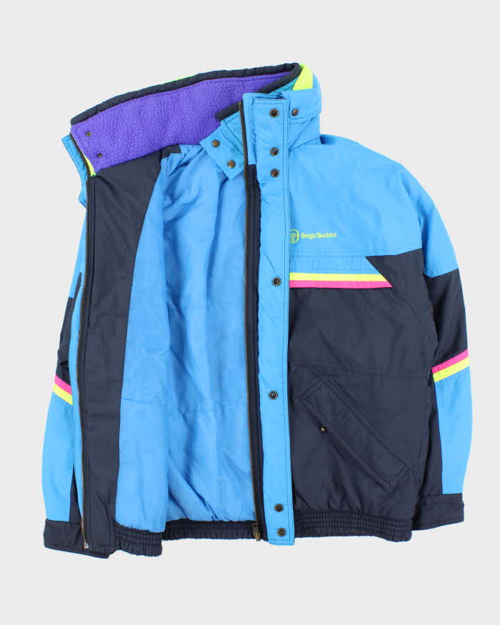 Vintage 1980s Sergio Tacchini White Label Ski Jacket - L