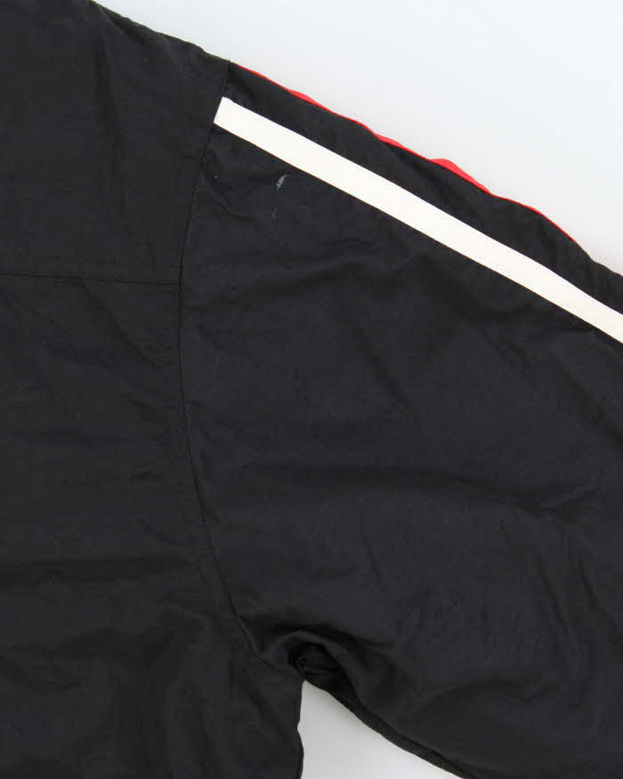 Vintage 00s Old Time Hockey All Guts No Glory Calgary Flames Padded Bomber Jacket - L