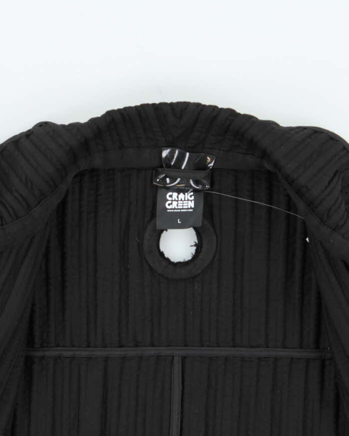 SS2018 Craig Green 'Tunnel Cord' Heavyweight Biker Jacket - L