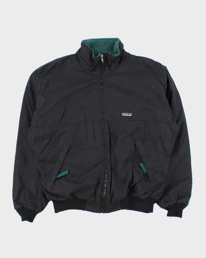 Vintage 1990s Patagonia Fleece Lined Boxy Weatherproof Jacket - M