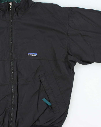 Vintage 1990s Patagonia Fleece Lined Boxy Weatherproof Jacket - M