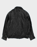 Vintage 1980s James Dean Orion Cosmo Japan Leather Trucker Jacket - L