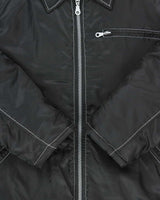 Vintage 1990s Point Zero Sherpa Lined Contrast Stitch Oversized Jacket - M