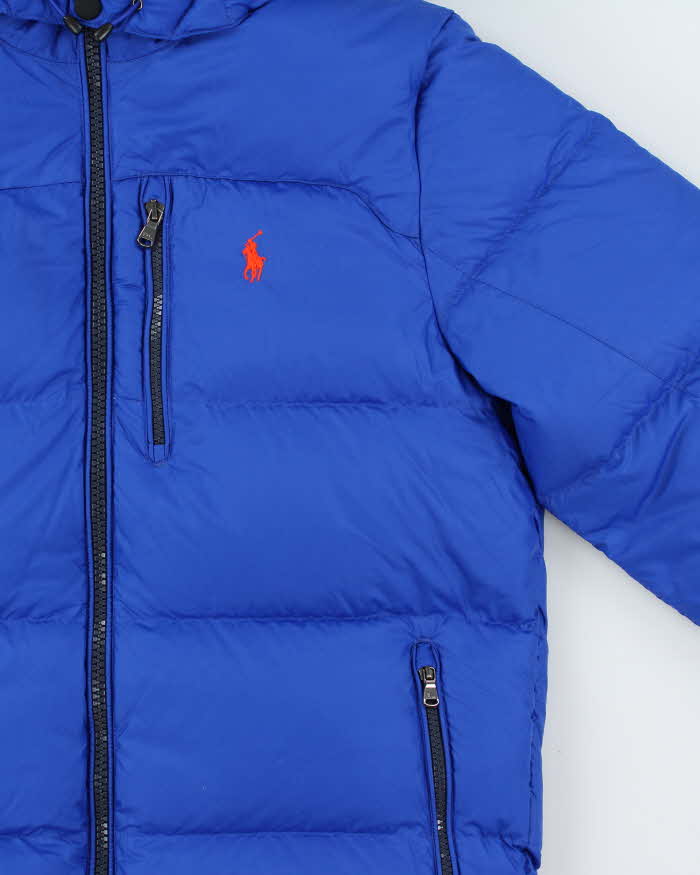 Polo Ralph Lauren Performance Duck Down Hooded Puffer Jacket - S