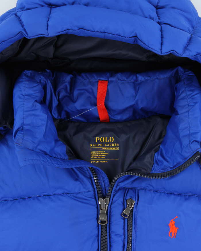 Polo Ralph Lauren Performance Duck Down Hooded Puffer Jacket - S