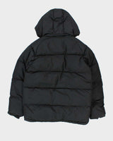 Vintage Y2K 00s Nike Down Filled Fleece Lined Hooded Puffer Jacket  - M
