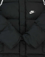 Vintage Y2K 00s Nike Down Filled Fleece Lined Hooded Puffer Jacket  - M