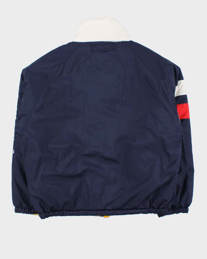 Vintage 1990s Nautica Reversible Colourblock Puffer Jacket  - L
