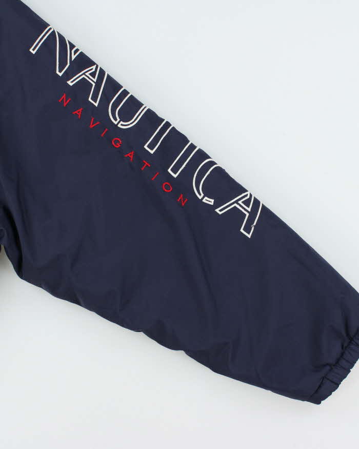 Vintage 1990s Nautica Reversible Colourblock Puffer Jacket  - L