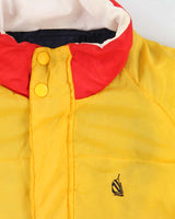 Vintage 1990s Nautica Reversible Colourblock Puffer Jacket  - L