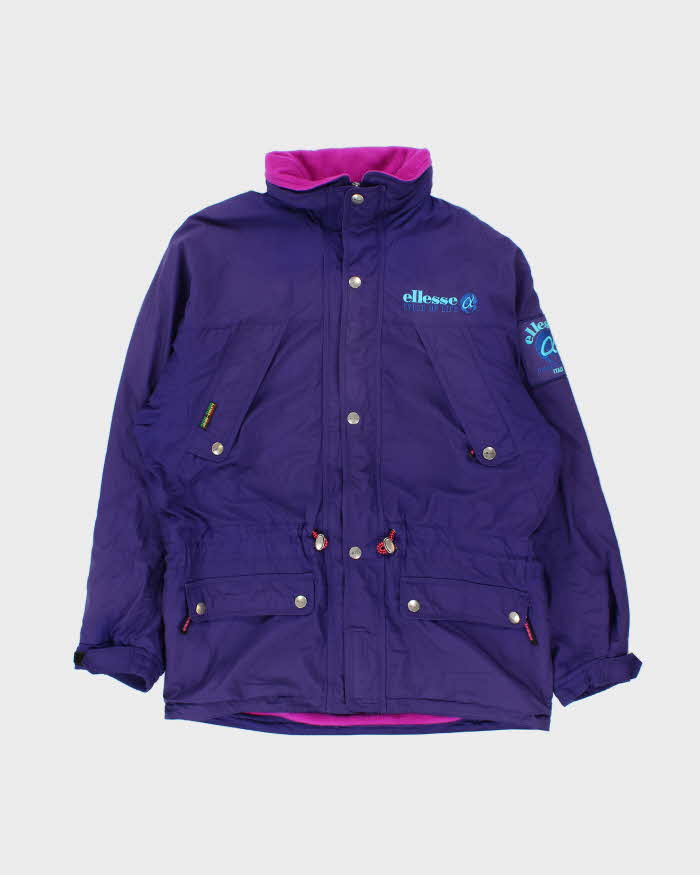 Vintage 1980s Ellesse Cycle Of Life Gore-Mac Ski Jacket  - L