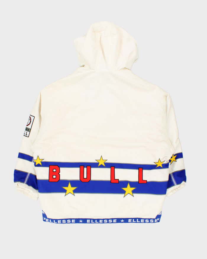 Vintage 1990s Ellesse Bull Dog Quarter-Zip Ski Jacket  - L