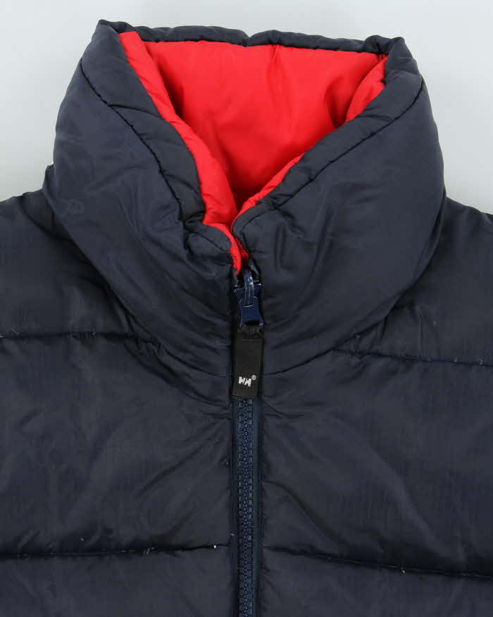 Vintage 1990s Helly Hansen Reversible Down Fill Oversized Puffer Jacket - M