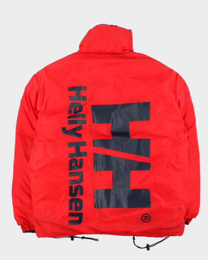 Vintage 1990s Helly Hansen Reversible Down Fill Oversized Puffer Jacket - M