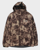 Vintage Y2K 00s The North Face Hyvent Graffiti Double Lined Down Fill Puffer Jacket - L