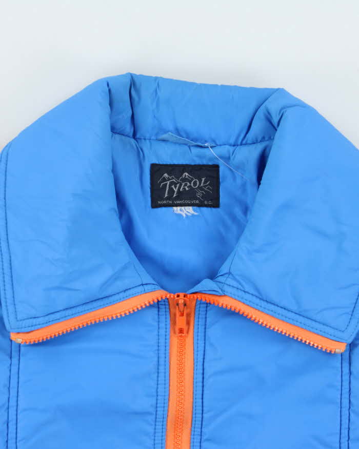 Vintage 1970's Tyrol Vancouver Ski Puffer Jacket - M