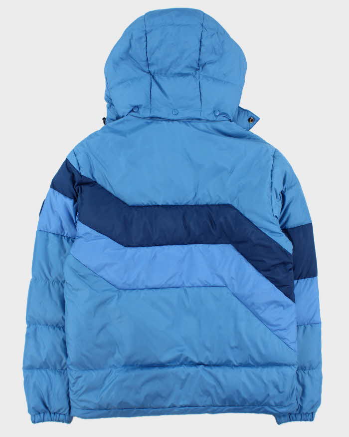 2021 Coach Colourblock Duck Down Filled Oversized Hooded Puffer Jacket - S