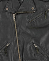 Vintage 1990s Limited Edition Harley Davidson Cowhide Leather Classic Biker Jacket - L