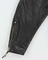 Vintage 1990s Limited Edition Harley Davidson Cowhide Leather Classic Biker Jacket - L