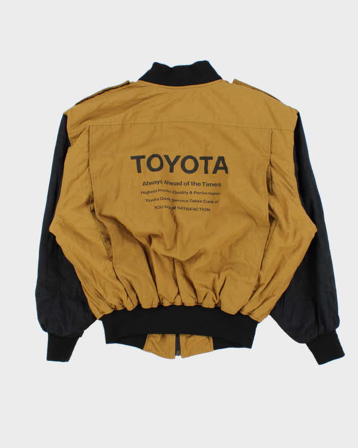 Vintage 1990s Toyota Racing Motorsports Shell Bomber Jacket - M