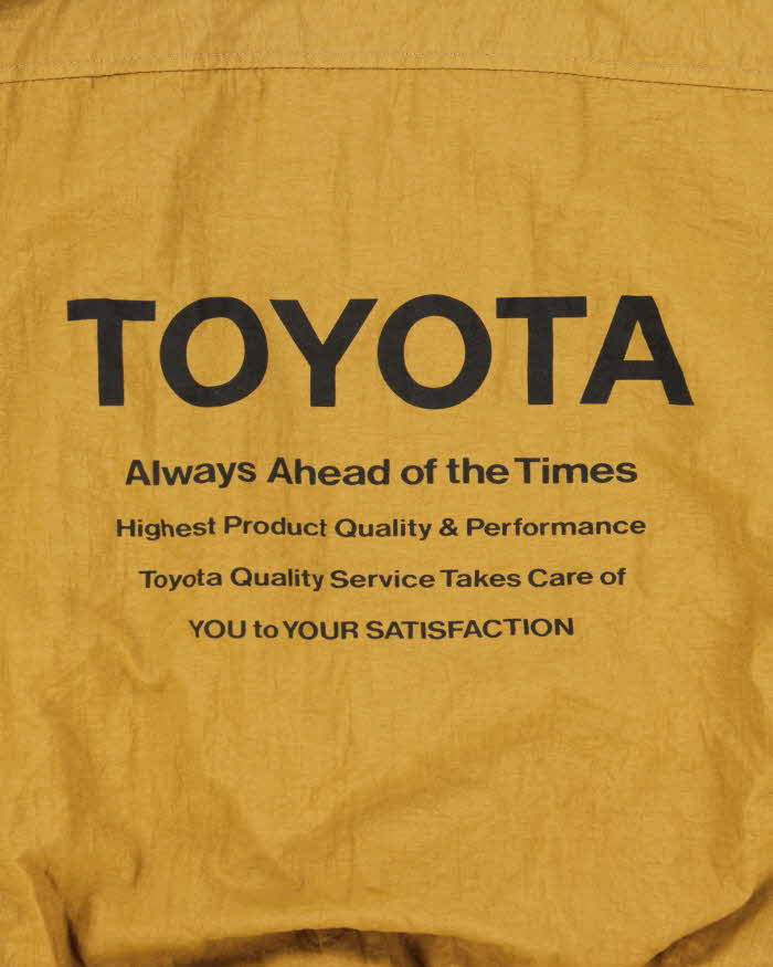 Vintage 1990s Toyota Racing Motorsports Shell Bomber Jacket - M