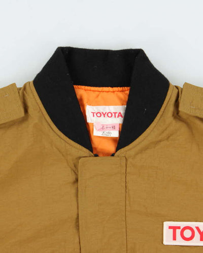 Vintage 1990s Toyota Racing Motorsports Shell Bomber Jacket - M