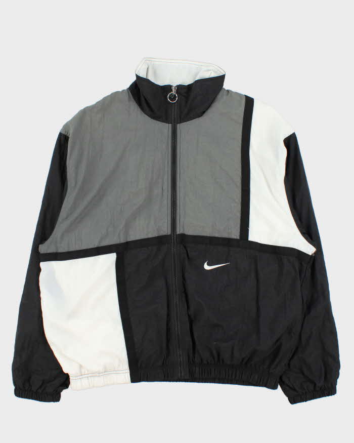 Vintage 1990s Nike Spell-Out Block Shell Windbreaker Jacket - L