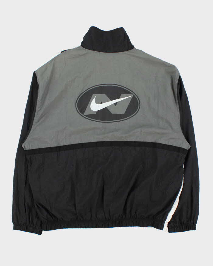 Vintage 1990s Nike Spell-Out Block Shell Windbreaker Jacket - L