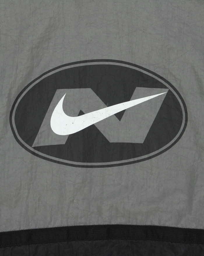 Vintage 1990s Nike Spell-Out Block Shell Windbreaker Jacket - L
