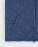 Barbour Finnar Quilted Corduroy Collar Lightweight Gilet Jacket - L