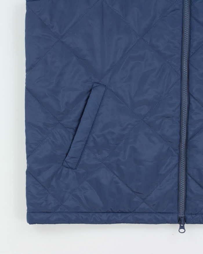 Barbour Finnar Quilted Corduroy Collar Lightweight Gilet Jacket - L