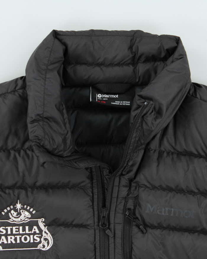 Marmot Anti Freeze Stella Artois Embroidered 700 Duck Down Puffer Jacket - XL