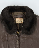 Vintage 1976 U.S Navy Airforce G-1 Leather Flight Jacket - L