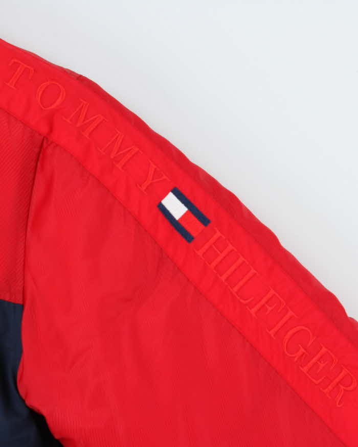 Vintage Y2K 00s Tommy Hilfiger Colourblock Duck Down Puffer Jacket - XL