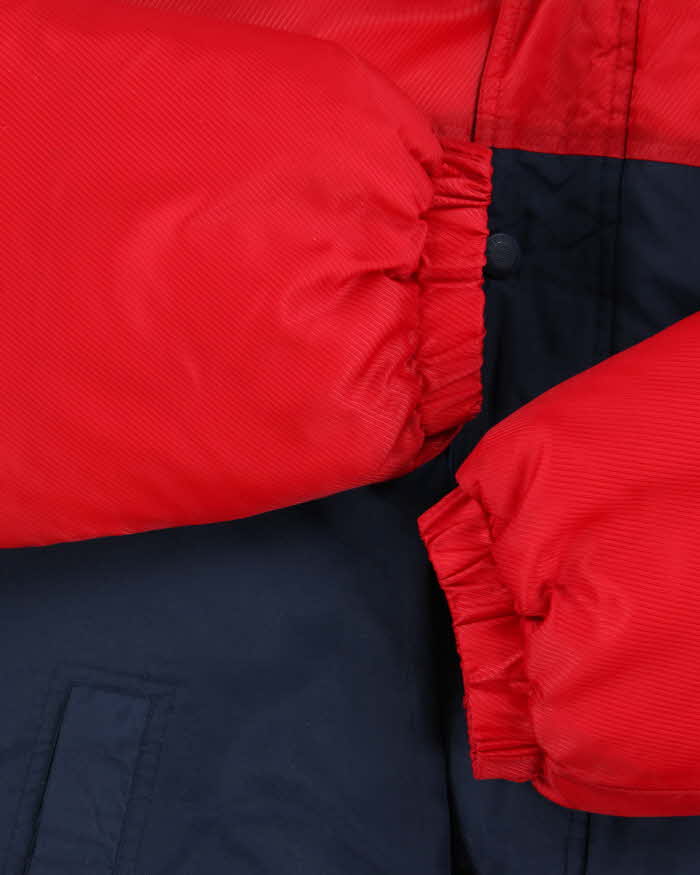 Vintage Y2K 00s Tommy Hilfiger Colourblock Duck Down Puffer Jacket - XL