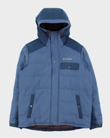 Vintage Columbia 550 Duck Down Hooded Puffer Jacket - M