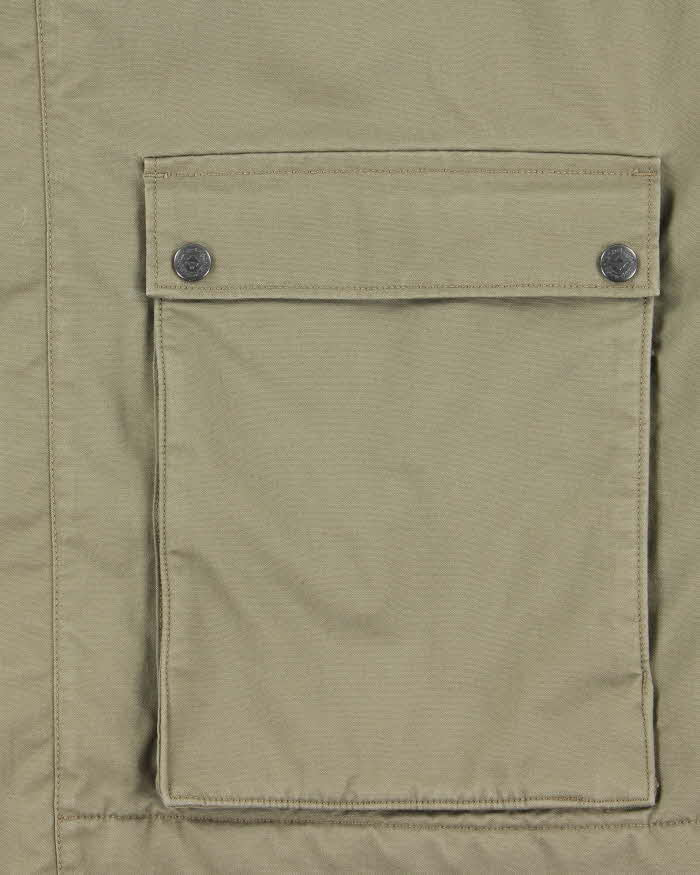 Vintage Patagonia Maple Grove Sherpa Lined Khaki Canvas Jacket - XL