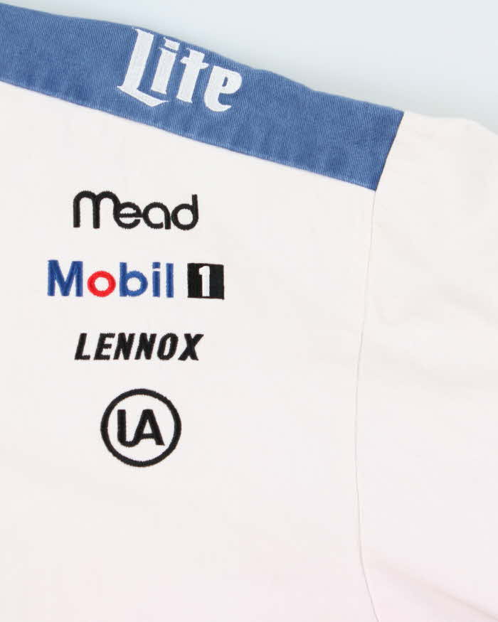 Vintage 1990s Chase Authentics Rusty Wallace Miller Lite Nascar Racing Bomber Jacket - XXL