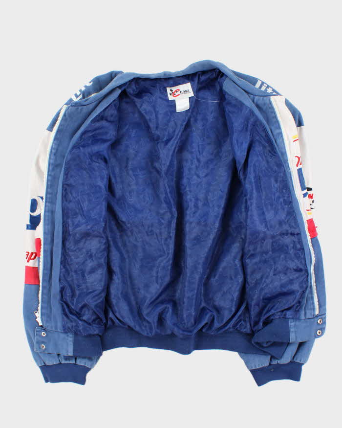 Vintage 1990s Chase Authentics Rusty Wallace Miller Lite Nascar Racing Bomber Jacket - XXL