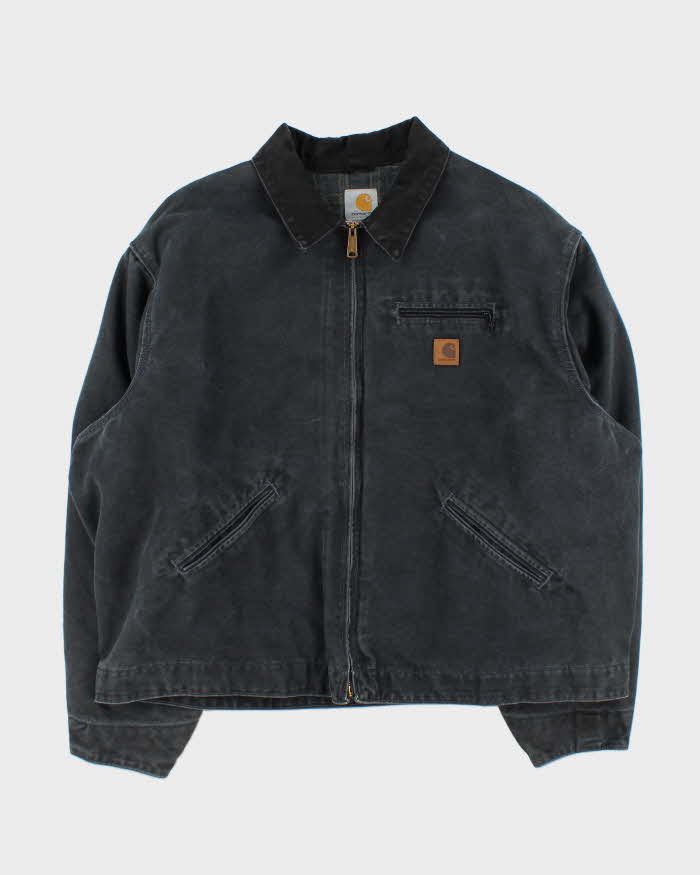 Vintage Y2K 00s Carhartt Detroit Blanket Lined Workwear Jacket - XXXL