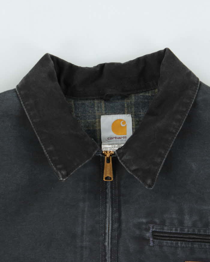 Vintage Y2K 00s Carhartt Detroit Blanket Lined Workwear Jacket - XXXL