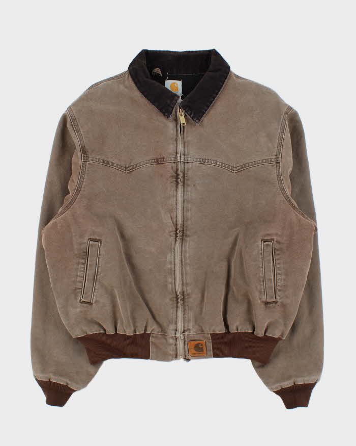 Vintage 1999 Carhartt Sante Fe Quilt lined Workwear Jacket - XL